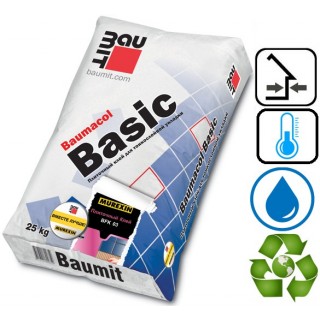 Baumit Basic, клей для плитки, 25 кг