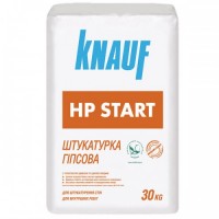 Knauf HP Start, штукатурка гипсовая стартовая (10-30 мм), 30 кг