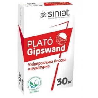 PLATO Gipswand (Аналог Knauf Ротбанд), штукатурка гипсовая универсальная(3-30 мм), 30 кг