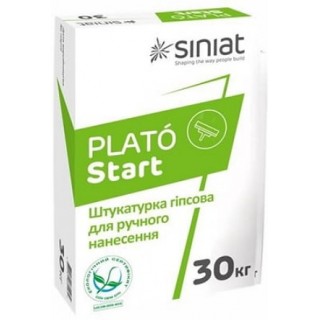PLATO Start (Аналог Knauf HP Startt), штукатурка гіпсова стартова (до 20 мм), 30 кг