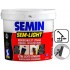 Semin SEM LIGHT, универсальная шпаклевка для трещин, 5л