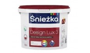Snieżka DESIGN LUX 3 - матовая краска для интерьеров, 1 л