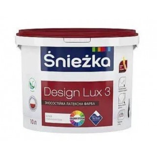 Snieżka DESIGN LUX 3 - матовая краска для интерьеров Snieżka DESIGN LUX 3 - матовая краска для интерьеров