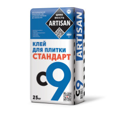 Артісан С-9 клей для плитки для внутрішніх робіт, 25 кг Артісан С-9 клей для плитки для внутрішніх робіт, 25 кг