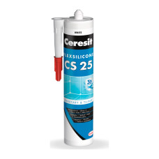Ceresit CS 25 MicroProtect, силиконовый герметик для швов, 280 мл