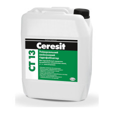 Ceresit CT 13, універсальний силіконовий гідрофобізатор, 10 л Ceresit CT 13, універсальний силіконовий гідрофобізатор, 10 л