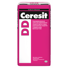 Ceresit DD, самовыравнивающаяся смесь для пола 0,5–5 мм, 25 кг Ceresit DD, самовыравнивающаяся смесь для пола 0,5–5 мм, 25 кг