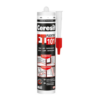 Ceresit FT 101 FlexTec, гибридный герметик-клей, 280 мл