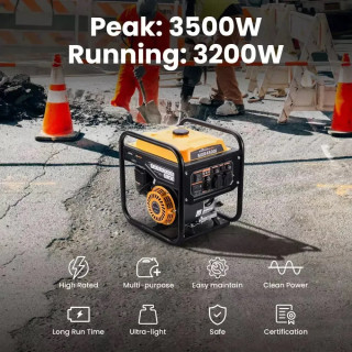 Генератор інверторний бензиновий Maxpeedingrods MXR4500i 3,5 кВт -