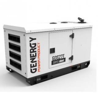 Генератор дизельний GENERGY GDS27T 22 кВт у кожусі -