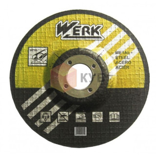 Werk, круг зачистной по металлу 125x6,3x22,23, мм