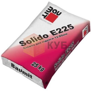 Baumit Solido E225, стяжка для підлоги (12-80 мм), 27,5 кг