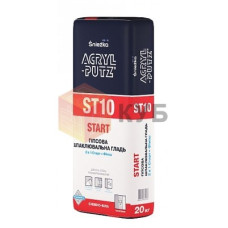 Sniezka Acryl-Putz ST10 Start+Finish, шпаклевка гипсовая, 20 кг Sniezka Acryl-Putz ST10 Start+Finish, шпаклевка гипсовая, 20 кг