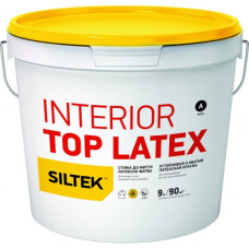 Краска интерьерная Siltek Interior Top Latex 9 л