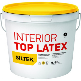 Интерьерная краска Siltek Interior Top Latex, 9 л