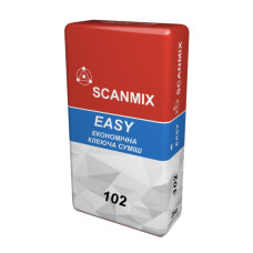 Scanmix 102 Easy, клей для плитки, 25 кг Scanmix 102 Easy, клей для плитки, 25 кг