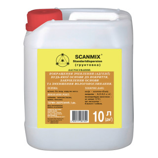 Scanmix Standart, грунтовка глубокого проникновения, 10 л