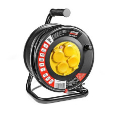 Удлинитель-катушка STARK CRP-1525-P 25 м, 4 гнезда, ПВХ 2×1,5 (242000001) Удлинитель-катушка STARK CRP-1525-P 25 м, 4 гнезда, ПВХ 2×1,5 (242000001)
