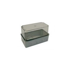 BB2-0621-0063 Термопластікова коробка з прозорою кришкою ABS 120X225X140, IP44 BB2-0621-0063 Термопластікова коробка з прозорою кришкою ABS 120X225X140, IP44