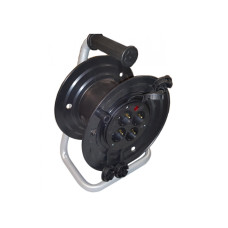 BM8-2104-0000 Котушка переносна, 25м (3х1,5 ПВС) з розетками 4 шт з запобіжником 16А, IP44 BM8-2104-0000 Котушка переносна, 25м (3х1,5 ПВС) з розетками 4 шт з запобіжником 16А, IP44