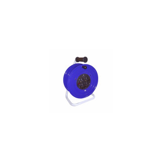 BM1-2103-0000 Котушка переносна, 25м з розетками 4 шт 16А, IP44 металева
