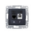 SDN5100123 Роз. Телеф+комп. RJ11+RJ45 кат.5е неекр SDN5100123