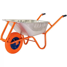 Тачка строительная одноколесная BLUETOOLS Formula 1 Standard 90 л, 180 кг, полиуретановое колесо (220-4012) Тачка строительная одноколесная BLUETOOLS Formula 1 Standard 90 л, 180 кг, полиуретановое колесо (220-4012)