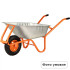 Тачка садова одноколісна BLUETOOLS WRC Basic Light 80 л, 120 кг, пневмоколесо