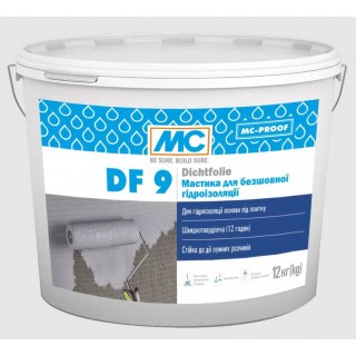 MC-Bauchemie (Ботамент) DF 9, мастика для бесшовной гидроизоляции MC-Bauchemie (Ботамент) DF 9, мастика для бесшовной гидроизоляции