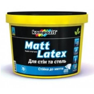 Kompozit MATT LATEX NEO, Краска интерьерная, латексная - 