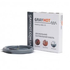 Grayhot, двужильный нагревательный кабель (мощн.18,5 Вт/м.п)