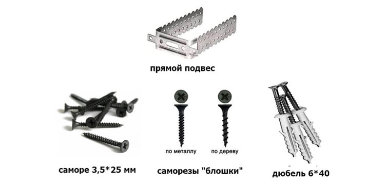 Каркас из металлического профиля крепить