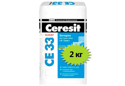 затирка Ceresit CE 33